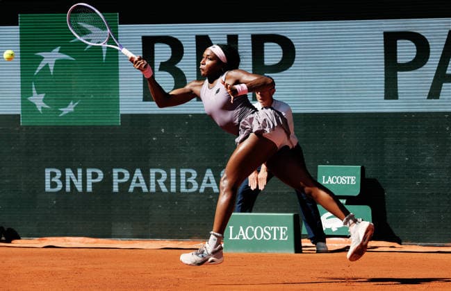 TENNIS - French Open 2026 PARIS,FRANCE,26.MAY.26 - TENNIS - WTA, Tennis Damen Tour, French Open, Roland Garros, Grand Slam. Image shows Coco Gauff (USA).  GEPAxpictures xMatthiasxHauer