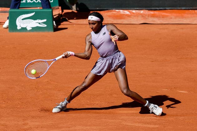 French Open - Coco Gauff (United States) during at the 2026 Roland-Garros tournament in Paris, FRANCE, on May 26 - 2026 Copyright: AntonioxBorga