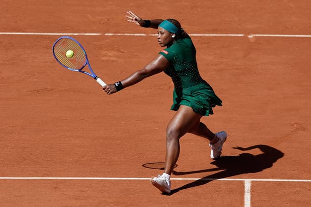 French Open - Taylor Townsend (United States) during at the 2026 Roland-Garros tournament in Paris, FRANCE, on May 26 - 2026 Copyright: AntonioxBorga