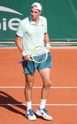 Jan-Lennard Struff, GER, during first round of 2026 French Open at Roland Garros, Paris, 26 05 2026; -