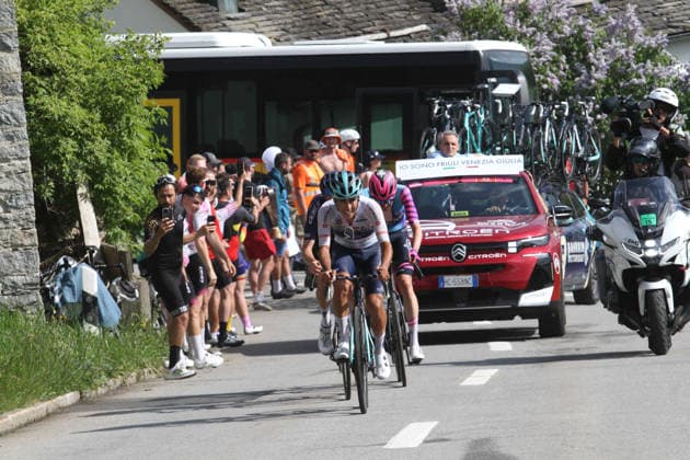 26-05-2026 Giro D italia; Tappa 16 Bellinzona - Cari; 2026, Bahrain Victorious; Eulalio, Afonso; Cari; 