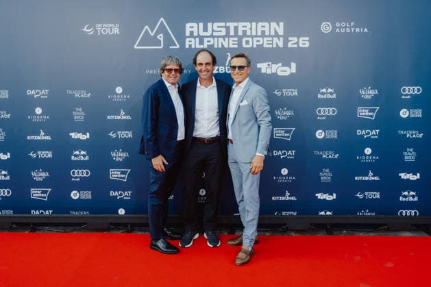 GOLF - Austrian Alpine Open KITZBUEHEL,AUSTRIA,26.MAY.26 - GOLF - DP World Tour, Austrian Alpine Open, GC Kitzbuehel-Schwarzsee-Reith, preview. Image shows participants.  GEPAxpictures xAlexanderxSolc