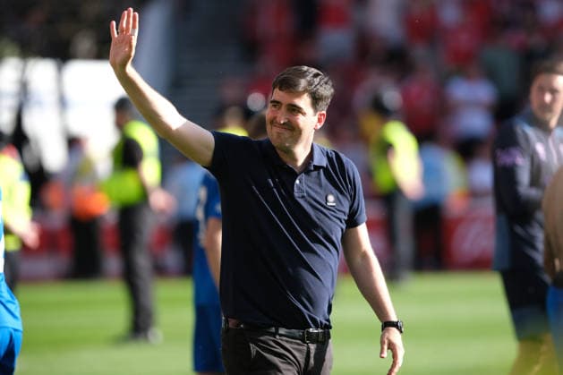 May 24, 2026, Nottingham, United Kingdom: Bournemouth Head Coach Andoni Iraola seen in action during the Premier league football match between Nottingham Forest and Bournemouth at City Ground. Final score; Nottingham Forest 1 : 1 Bournemouth. Nottingham Forest Vs Bournemouth In UK - 24 May 2026  - ZUMAs197 20260524_aab_s197_026 Copyright: xPaulxBonserx