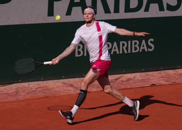 Alexander Bublik, Herren Einzel, Men s Singles Tennis - French Open 2026 - Roland Garros - Paris - - France - 26 May 2026. Copyright: xJuergenxHasenkopfx