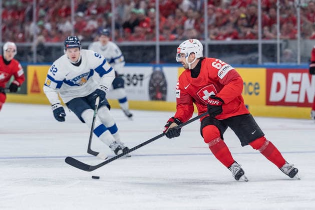 26 05 2026, Zurich, Swiss Life Arena, Ice hockey, Eishockey World Championships: Switzerland - Finland, 62 Denis Malgin (Switzerland) Zurich Swiss Life Arena Zurich Switzerland Copyright: xJustPictures.ch StefanxEmchx jp-de-StEm-DSC0020620260526