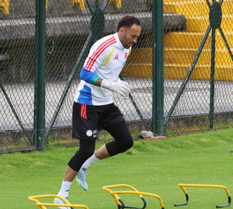 Colombia national team, Nationalteam Training Ahead Of The 2026 World Cup David Ospina of the Colombian national team trains ahead of the 2026 World Cup, in Bogota, Colombia, on may 26, 2026. Bogota Colombia  Copyright: xDanielxGarzonxHerazox originalFilename:garzonherazo-colombia260526_npwPk.jpg