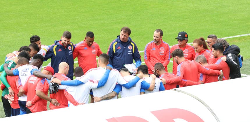 Colombia national team, Nationalteam Training Ahead Of The 2026 World Cup Players from the Colombian national team train in the weeks leading up to the 2026 World Cup, in Bogota, Colombia, on may 26, 2026. Bogota Colombia  Copyright: xDanielxGarzonxHerazox originalFilename:garzonherazo-colombia260526_nph5X.jpg