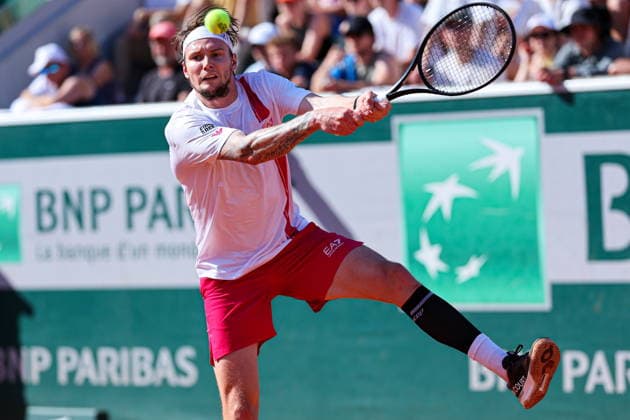 2026.05.26 Paryz Tenis French Open Roland Garros 2026 Alexander Bublik - Jan-Lennard Struff N z Alexander Bublik Foto Pawel Andrachiewicz PressFocus 2026.05.26 Paris Tennis - French Open Roland Garros 2026 Alexander Bublik - Jan-Lennard Struff Alexander Bublik Credit: Pawel Andrachiewicz PressFocus NEWSPIX.PL --- newspix.pl 