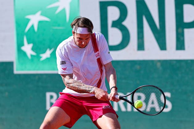 2026.05.26 Paryz Tenis French Open Roland Garros 2026 Alexander Bublik - Jan-Lennard Struff N z Alexander Bublik Foto Pawel Andrachiewicz PressFocus 2026.05.26 Paris Tennis - French Open Roland Garros 2026 Alexander Bublik - Jan-Lennard Struff Alexander Bublik Credit: Pawel Andrachiewicz PressFocus NEWSPIX.PL --- newspix.pl 