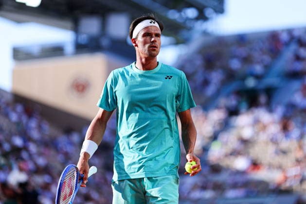 2026.05.26 Paryz Tenis French Open Roland Garros 2026 Felix Auger-Aliassime - Daniel Altmaier N z Daniel Altmaier Foto Pawel Andrachiewicz PressFocus 2026.05.26 Paris Tennis - French Open Roland Garros 2026 Felix Auger-Aliassime - Daniel Altmaier Daniel Altmaier Credit: Pawel Andrachiewicz PressFocus NEWSPIX.PL --- newspix.pl 