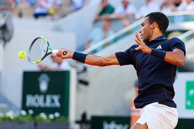 2026.05.26 Paryz Tenis French Open Roland Garros 2026 Felix Auger-Aliassime - Daniel Altmaier N z Felix Auger-Aliassime Foto Pawel Andrachiewicz PressFocus 2026.05.26 Paris Tennis - French Open Roland Garros 2026 Felix Auger-Aliassime - Daniel Altmaier Felix Auger-Aliassime Credit: Pawel Andrachiewicz PressFocus NEWSPIX.PL --- newspix.pl 