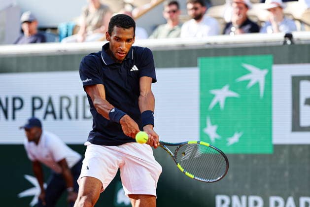 2026.05.26 Paryz Tenis French Open Roland Garros 2026 Felix Auger-Aliassime - Daniel Altmaier N z Felix Auger-Aliassime Foto Pawel Andrachiewicz PressFocus 2026.05.26 Paris Tennis - French Open Roland Garros 2026 Felix Auger-Aliassime - Daniel Altmaier Felix Auger-Aliassime Credit: Pawel Andrachiewicz PressFocus NEWSPIX.PL --- newspix.pl 