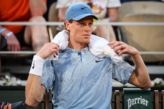 May 26, 2026, Paris, France, France: Jannik SINNER of Italy during the third day of the Roland-Garros 2026, French Open 2026, Grand Slam tennis tournament at Roland-Garros Stadium on May 26, 2026 in Paris, France. Paris France - ZUMAm308 20260526_zsp_m308_070 Copyright: xMatthieuxMirvillex