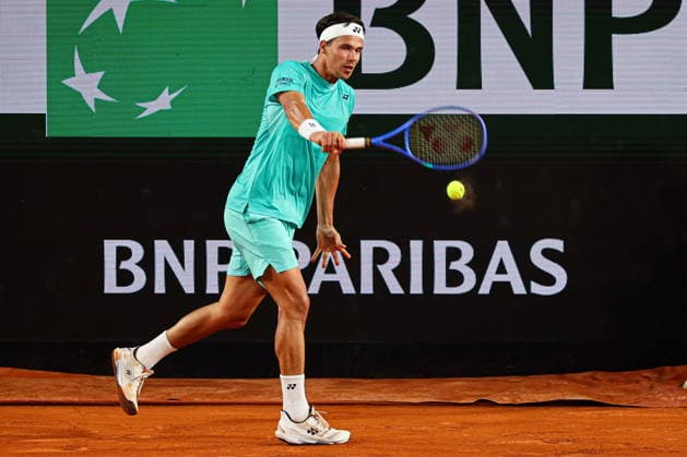 2026.05.26 Paryz Tenis French Open Roland Garros 2026 Felix Auger-Aliassime - Daniel Altmaier N z Daniel Altmaier Foto Pawel Andrachiewicz PressFocus 2026.05.26 Paris Tennis - French Open Roland Garros 2026 Felix Auger-Aliassime - Daniel Altmaier Daniel Altmaier Credit: Pawel Andrachiewicz PressFocus NEWSPIX.PL --- newspix.pl 
