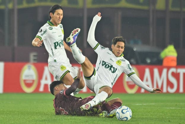 Lanus vs Mirassol Foto: FOTOBAIRES Copa Conmebol Libertadores Copyright: xjuanbaezphxJUANxMANUELxBAEZx