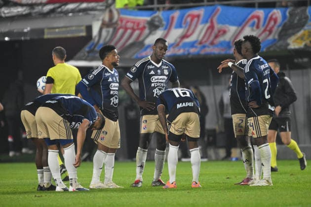 Estudiantes vs Independiente de Medellin. Foto: FOTOBAIRES Copa Conmebol Libertadores Copyright: xNachoxAmiconixNachoxAmiconix