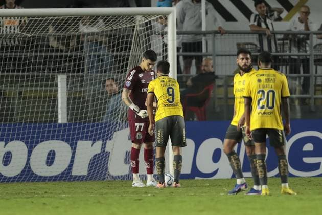 Sao Paulo (SP), 05 26 2026 - Match between Santos and Deportivo Cuenca valid for the 2026 Copa Sudamericana, this Tuesday (26), at the Vila Belmiro stadium, in Santos (SP). (Photo: Marco Miatelo Photo Premium SPP) (Marco Miatelo SPP)  Copyright: xMarcoxMiatelox xSPPx spp-en-MaMi-marco_miatelo_photo_premium_485633