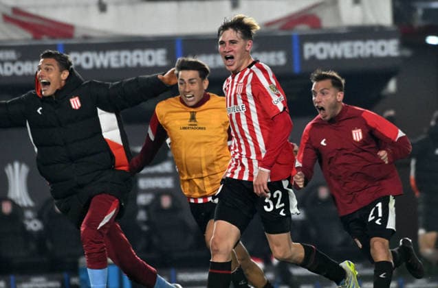 Estudiantes vs Independiente de Medellin. Foto: FOTOBAIRES Copa Conmebol Libertadores Copyright: xNachoxAmiconixNachoxAmiconix