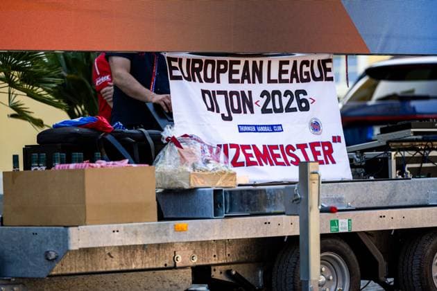 26.05.2026, GER, Handball, Frauen, Saison 2025 2026, Alsco 1.Bl, Goodbye - Gemeinsam öffentliche Verabschiedung - feierliche Saisonende Gemeinsam mit Fans, Unterstützern und Wegbegleitern wurden einige Spielerinnen verabschiedet sowie die Mannschaft für die erfolgreiche Saison offiziell verabschiedet geehrt. 99947 Bad Langensalza Kurpark am Frederikenschlössche Thüringen Deutschland