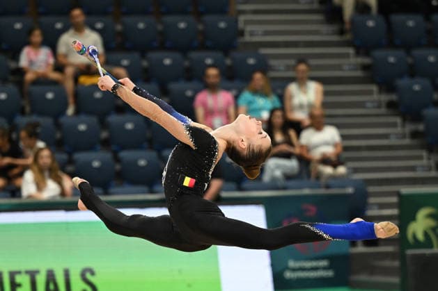 IPA85103411 - DYMARCHUK Myroslava BEL) during European Championships in Rhythmic gymnastics, Rhythmische Sportgymnastik, RSG Gymnastics in Varna, Bulgaria, May 27 2026  Copyright: xFilippoxTomasi IPAxSportx xx 85103411