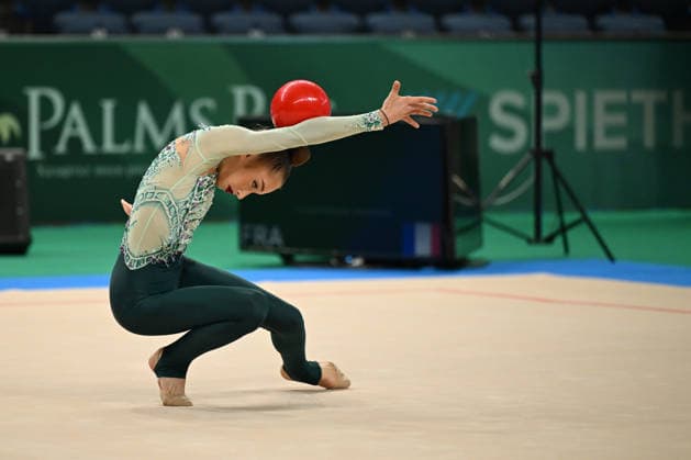 IPA85103421 - CHUBAROVA Varvara (UKR) during European Championships in Rhythmic gymnastics, Rhythmische Sportgymnastik, RSG Gymnastics in Varna, Bulgaria, May 27 2026  Copyright: xFilippoxTomasi IPAxSportx xx 85103421