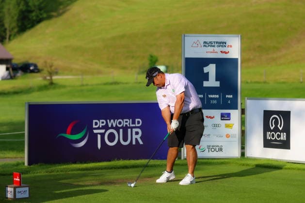 KITZBÜHEL, AUSTRIA - 27.05.2026: Kiradech APHIBARNRAT (THA) of Austrian Alpine Open 2025 at Golfclub Kitzbühel-Schwarzsee-Reith on May 27, 2026 in Austria.