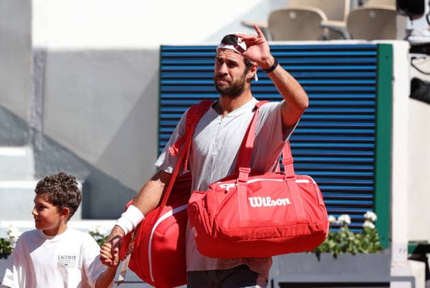 ROLAND GARROS 2026 Thierry Larret MAXPPP - PARIS (75) 27 05 2026 Thierry Larret Maxppp. Tennis. Roland Garros 2026. Internationaux de France de tennis. Stade Roland Garros, Paris (75). Le 27 Mai. Court Suzanne LENGLEN : Karen KHATACHANOV (RUS) vs Marco TRUNGELLITI (ARG). Roland Garros French Open tennis tournament, in Paris, France, on 27 May 2026. PARIS (75) STADE ROLAND GARROS PARIS ILE DE FRANCE FRANCE  Copyright: xMAXPPPxThierryxLarretx TLR202605273881 TLR202605273881