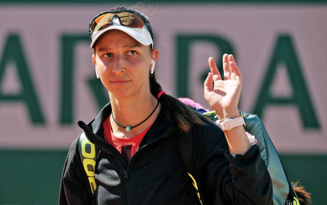 TENNIS - French Open 2026 PARIS,FRANCE,27.MAY.26 - TENNIS - WTA, Tennis Damen Tour, French Open, Roland Garros, Grand Slam. Image shows Tamara Korpatsch (GER).  GEPAxpictures xMatthiasxHauer