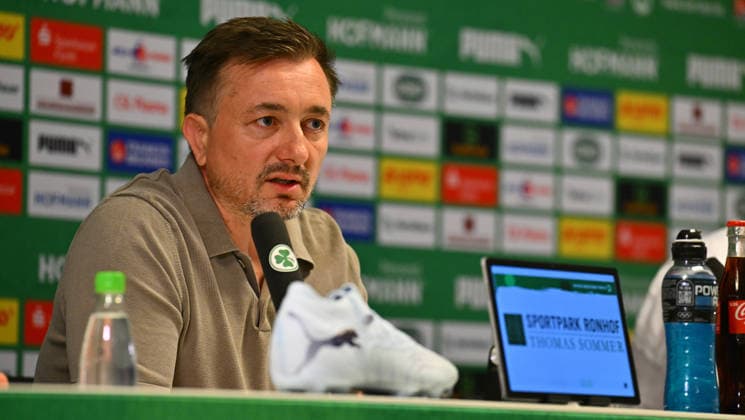 27.05.2026 - SpVgg Greuther Fürth Fuerth - - Medientermin Pressetermin - Vorstellung neuer Geschäftsführer - - Daniel Meyer ( Geschäftsführer Sport SpVgg Greuther Fürth )
