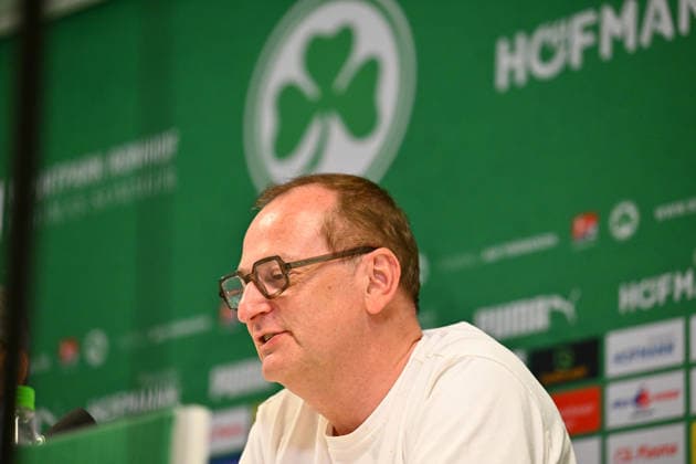 27.05.2026 - SpVgg Greuther Fürth Fuerth - - Medientermin Pressetermin - Vorstellung neuer Geschäftsführer - - Volker Heißmann Heissmann ( Präsident SpVgg Greuther Fürth eV , Mitglied Aufsichtsrat SpVgg Greuther Fürth )