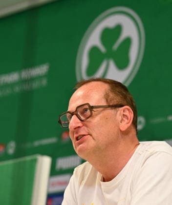 27.05.2026 - SpVgg Greuther Fürth Fuerth - - Medientermin Pressetermin - Vorstellung neuer Geschäftsführer - - Volker Heißmann Heissmann ( Präsident SpVgg Greuther Fürth eV , Mitglied Aufsichtsrat SpVgg Greuther Fürth )