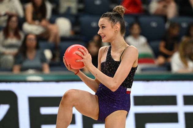 OTHER - Gymnastics - European Championships in Rhythmic gymnastics, Rhythmische Sportgymnastik, RSG Photo by IPA ABACAPRESS.COM85106914 - LEWINSKA Laura (POL) during European Championships in Rhythmic Gymnastics, Gymnastics in Varna, Bulgaria, May 27 2026 Varna Bulgaria  Copyright: xIPAxSport ABACAx
