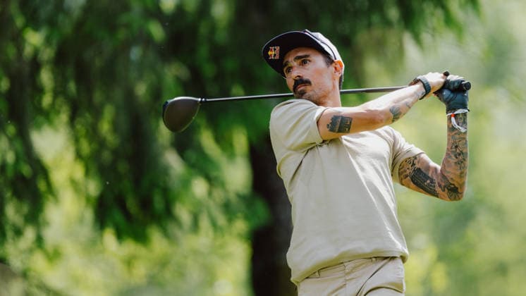 GOLF - Austrian Alpine Open KITZBUEHEL,AUSTRIA,27.MAY.26 - GOLF - DP World Tour, Austrian Alpine Open, GC Kitzbuehel-Schwarzsee-Reith, ProAm. Image shows Marco Waltenspiel.  GEPAxpictures xAlexanderxSolc