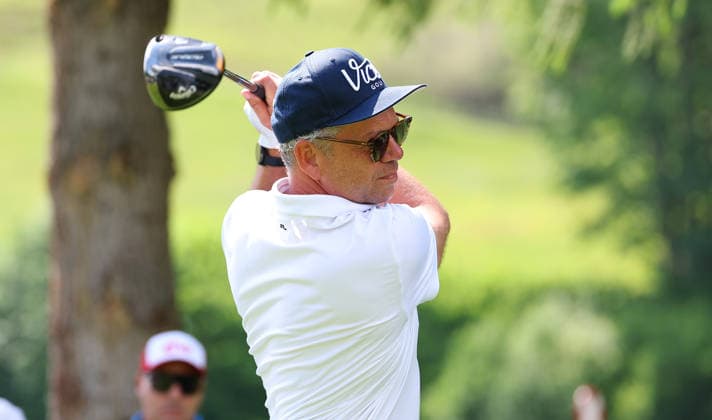 GOLF - Austrian Alpine Open KITZBUEHEL,AUSTRIA,27.MAY.26 - GOLF - DP World Tour, Austrian Alpine Open, GC Kitzbuehel-Schwarzsee-Reith, ProAm. Image shows Christian Salomon.  GEPAxpictures xAmirxBeganovic