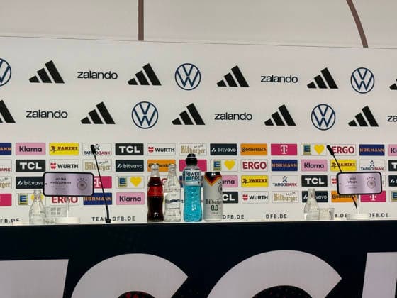 Eröffnungspressekonferenz des WM-Trainingslagers - Herzo Base 27.05.2026: Deutsche Nationalmannschaft, Trainingslager zur WM-Vorbereitung, Home Ground, HerzoBase, World of Adidas, Herzogenaurach