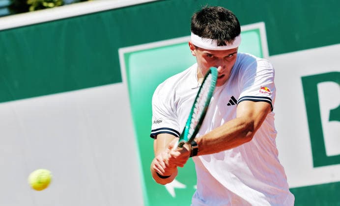 TENNIS - French Open 2026 PARIS,FRANCE,27.MAY.26 - TENNIS - ATP, Tennis Herren World Tour, French Open, Roland Garros, Grand Slam. Image shows Jakub Mensik (CZE).  GEPAxpictures xMatthiasxHauer