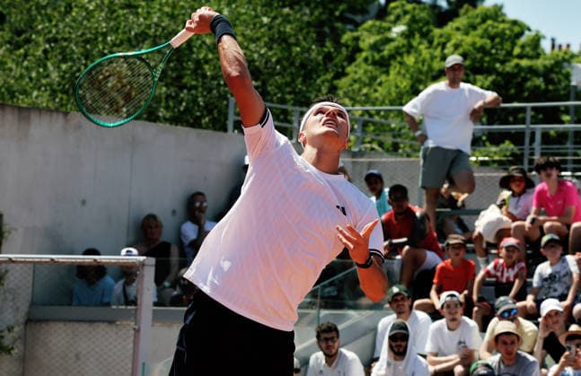 TENNIS - French Open 2026 PARIS,FRANCE,27.MAY.26 - TENNIS - ATP, Tennis Herren World Tour, French Open, Roland Garros, Grand Slam. Image shows Jakub Mensik (CZE).  GEPAxpictures xMatthiasxHauer