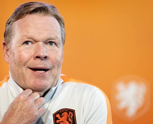 ZEIST - National coach Ronald Koeman during a press conference, PK, Pressekonferenz in which he provides an explanation of the World Cup squad. KOEN VAN WEEL ANP xVIxANPxSportx xxANPxIVx 559445831 originalFilename: 559445831.jpg