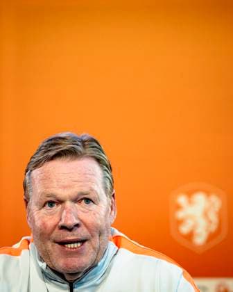 ZEIST - National coach Ronald Koeman will provide details on the World Cup squad during the press conference, PK, Pressekonferenz for the 2026 World Cup in Zeist on May 27, 2026, at KNVB Campus Netherlands. (Photo by Stefan Koops EYE4IMAGES DeFodi Images) -