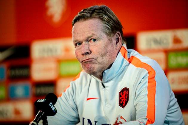 ZEIST - National coach Ronald Koeman will provide details on the World Cup squad during the press conference, PK, Pressekonferenz for the 2026 World Cup in Zeist on May 27, 2026, at KNVB Campus Netherlands. (Photo by Stefan Koops EYE4IMAGES DeFodi Images) -
