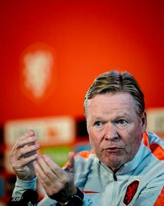 ZEIST - National coach Ronald Koeman will provide details on the World Cup squad during the press conference, PK, Pressekonferenz for the 2026 World Cup in Zeist on May 27, 2026, at KNVB Campus Netherlands. (Photo by Stefan Koops EYE4IMAGES DeFodi Images) -