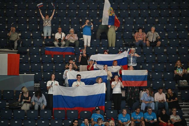 OTHER - Gymnastics - European Championships in Rhythmic gymnastics, Rhythmische Sportgymnastik, RSG Photo by IPA ABACAPRESS.COM85109593 - EChVARNA captured at Palace of Culture and Sports, Varna on 27.May.2026 by Filippo Tomasi Photography during European Championships in Rhythmic Gymnastics, Gymnastics in Varna, Bulgaria, May 27 2026 Varna Bulgaria  Copyright: xIPAxSport ABACAx