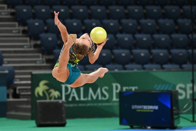 OTHER - Gymnastics - European Championships in Rhythmic gymnastics, Rhythmische Sportgymnastik, RSG Photo by IPA ABACAPRESS.COM85109602 - CHEVTAEVA Eva (RUS) during European Championships in Rhythmic Gymnastics, Gymnastics in Varna, Bulgaria, May 27 2026 Varna Bulgaria  Copyright: xIPAxSport ABACAx