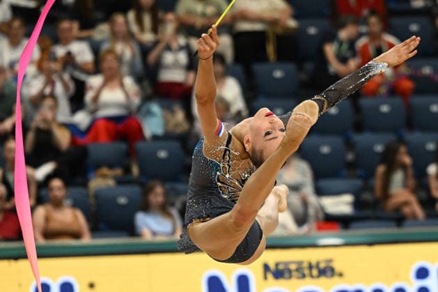 OTHER - Gymnastics - European Championships in Rhythmic gymnastics, Rhythmische Sportgymnastik, RSG Photo by IPA ABACAPRESS.COM85110241 - ZAIKINA Iana (RUS) during European Championships in Rhythmic Gymnastics, Gymnastics in Varna, Bulgaria, May 27 2026 Varna Bulgaria  Copyright: xIPAxSport ABACAx