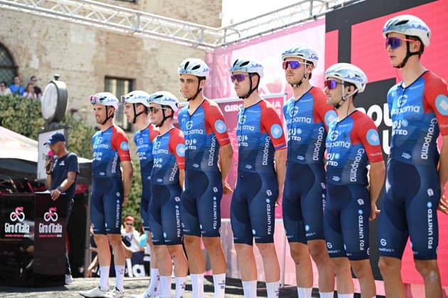 27-05-2026 Giro D italia; Tappa 17 Cassano D adda - Andalo; 2026, Groupama - Fdj United; Cassano D adda; 