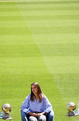 Alexia Putellas FC Barcelona, Barca Farewell press conference, PK, Pressekonferenz Alexia Putellas during her farewell ceremony at FC Barcelona, the club where she played for 14 seasons, in Barcelona, Spain, on May 27, 2026. Barcelona Barcelona Spain  Copyright: xUrbanandsportx originalFilename:urbanandsport-fcbarcel260527_npsBR.jpg