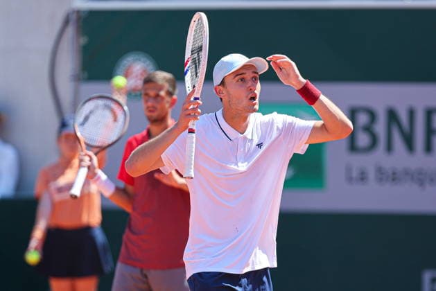 2026.05.27 Paryz Tenis French Open Roland Garros 2026 Hugo Nys Edouard Roger-Vasselin - Vit Kopriva Filip Pieczonka N z Filip Pieczonka Foto Pawel Andrachiewicz PressFocus 2026.05.27 Paris Tennis - French Open Roland Garros 2026 Hugo Nys Edouard Roger-Vasselin - Vit Kopriva Filip Pieczonka Filip Pieczonka Credit: Pawel Andrachiewicz PressFocus NEWSPIX.PL --- newspix.pl 