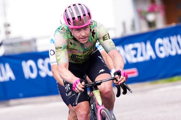 Denmark’s Michael Valgren of EF Education - Easypost during Stage 17 of the Giro d’Italia, from Cassano d’Adda to Andalo, Italy, Wednesday, May 27, 2026.  Copyright: xFabioxFerrari LaPressex