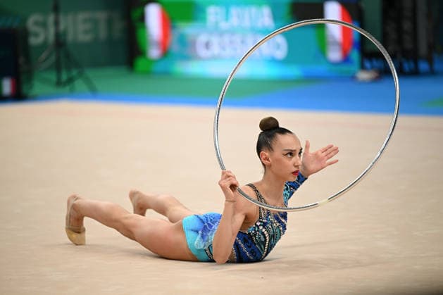 IPA85112407 - CASSANO Flavia (ITA) during European Championships in Rhythmic gymnastics, Rhythmische Sportgymnastik, RSG Gymnastics in Varna, Bulgaria, May 27 2026  Copyright: xFilippoxTomasi IPAxSportx xx 85112407