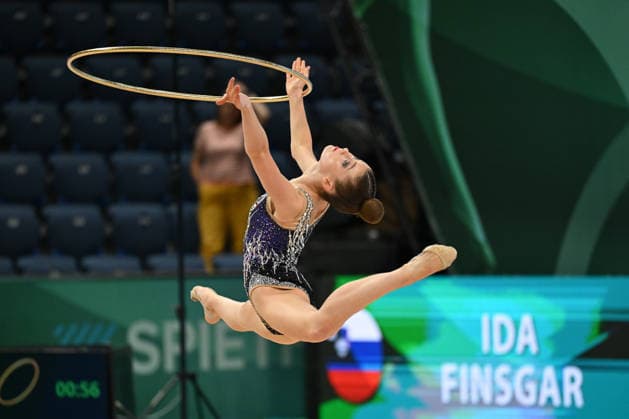 IPA85112445 - FINSGAR Ida (SLO) during European Championships in Rhythmic gymnastics, Rhythmische Sportgymnastik, RSG Gymnastics in Varna, Bulgaria, May 27 2026  Copyright: xFilippoxTomasi IPAxSportx xx 85112445